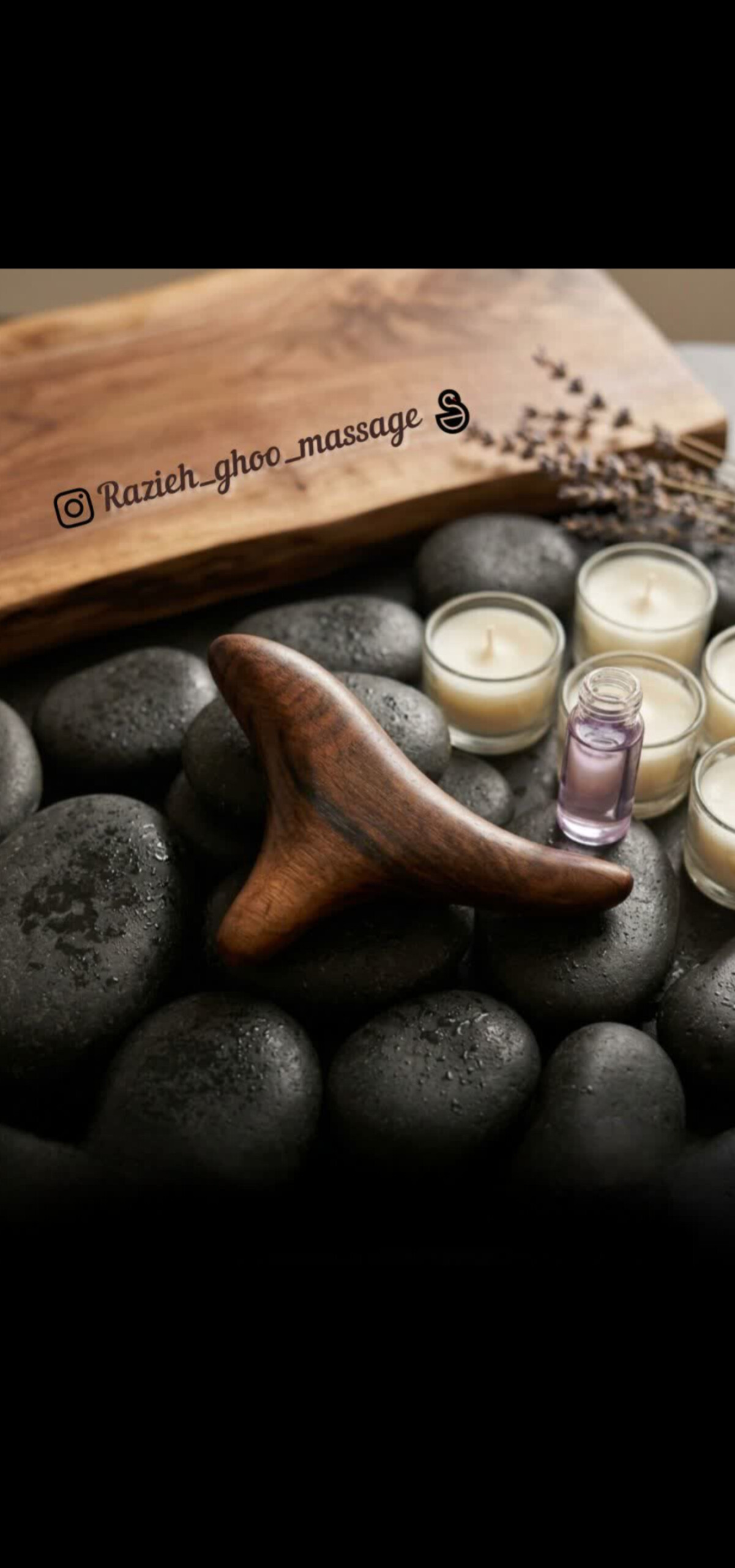 ماساژور دستی چوبی دلفینی